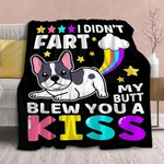 Funny Dog Blanket Gift For Girls Boys- 50X60 Inches Soft Flannel Throws Blank.... Fixed Price $60.13.