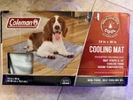 Coleman Pet Cooling Gel Mat Dog Cat Gray 24X30 New Medium. Fixed Price $26.99.