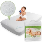 Vesta Baby Premium Bamboo Rayon Jacquard Crib Mattress Protector 52X28 In. Fixed Price $21.99.