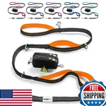 No Pull Leash For Large Dogs 6FT Highly Reflective Bungee, Heavy Duty. Fixed Price $105.37.