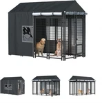 Outdoor Dog Kennel - Full Coverage For 8'DX4'WX6'H Cages, 600D Heavy. Fixed Price $174.79.