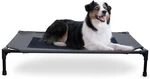 Outdoor Elevated Dog Cot, Breathable Cooling Hammock Pet Bed For La. Fixed Price $98.99.