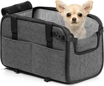 Center Console Dog Seat 2-IN-1 Travel Carrier Booster For Small Pets 10-18LB. Fixed Price $67.49.