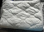 Queen Size Texartist Quilted Matress Topper Deep Pockets. Fixed Price $35.00.