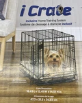 Midwest 1518 Icrate Folding Black For Toy Sized Dogs, Open Box New. Fixed Price $15.00.