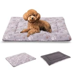 Bvagss Reversible Dog Crate Pad, Memory Foam Pet 24''X18''X1.6'', Grey Paw. Fixed Price $23.12.