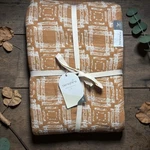 Berkshire Organic Cotton Blanket Full Queen 90X90 Woven Pattern Nwt. Fixed Price $60.00.