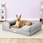 Petfusion Ultimate Lounge Memory Foam Bolster Cat & Dog Bed With Removable Cover. Fixed Price $179.99.