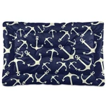 Emelivor Marine Nautical Dog Cat Bed Washable Crate Pet Anti-slip Rectang.... Fixed Price $17.86.