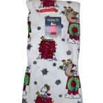 Peanuts Christmas Snoopy Extra Long Plush Pet Throw Blanket 60"X70" By Berkshire. Fixed Price $35.22.