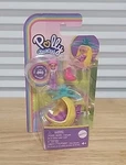 Polly Pocket Micro Doll With Pineapple Themed Die Cast Helicopter And Mini Pet. Fixed Price $15.00.