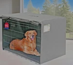 Hicaptain Dog Crate Cover Kennel For 42 Inch Double Door. Fixed Price $25.49.
