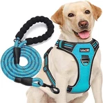 Tobedri No Pull Dog Harness Adjustable Reflective Oxford Easy Control (m Blue). Fixed Price $19.95.