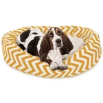 Majestic Pet 32 Inch Chevron Sherpa Calming Dog Bed Washable Cozy Soft. Fixed Price $68.36.