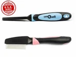 Stainless Steel Pins Pet Flea Comb By Cutenfuzzy Dog Cats Grooming Rake Tool. Fixed Price $11.95.
