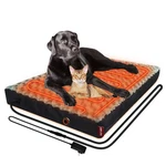 Hyphessada Upgraded Heated Dog Bed With Enlarged Heating Area, 12V Safe Volta.... Fixed Price $236.96.