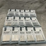 New Altland 15 Of Emergency Blankets - Individually Packaged 52 X 82. Fixed Price $20.00.