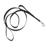 Coastal Loops 2 Double Handle Dog Leash, Black, 1IN X 4FT, Durable Nylon. Fixed Price $81.50.