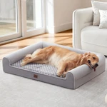 Orthopedic Large Bed, Waterproof Sofa For Xxl/xl Dogs, Light Grey 45"X35. Fixed Price $99.99.