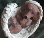 The Hamilton Blake Jensen Dog Figure Precious Paw Prints From Heaven 729. Fixed Price $34.99.