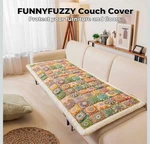 Funny Fuzzy Pet Couch Cover (vacuum Sealed) For Dogs-washable-handmade-new. Fixed Price $39.99.