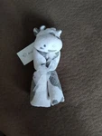 Adorable Angel Dear Plush Gray & White Cow Baby Security Blanket Lovey 12" New!. Fixed Price $21.99.
