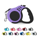 Lievuiken Retractable Dog Leash Automatic Telescopic 10FEET, Black Purple. Fixed Price $13.29.