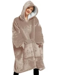 Lzzidou Oversized Blanket Hoodie For Women, Two Layers Cozy Flannel... Fast Ship. Fixed Price $35.99.