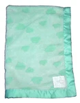 Carters Dream Big Little One Green Aqua Clouds Baby Blanket Satin Trim Lovey. Fixed Price $14.95.