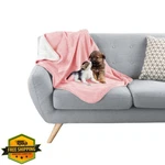 Petmaker Waterproof Blanket, 30X40, Reversible Fleece, Pink. Fixed Price $27.99.