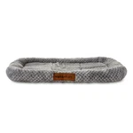 Vibrant Life Cozy Luxe Crate Mat Pet Bed, Gray, 24 Inches Fast Delivery. Fixed Price $19.46.