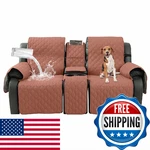 Taque Loveseat Recliner Cover Waterproof Pet With Center Console Straps Ca. Fixed Price $75.56.