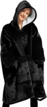 Lzzidou Oversized Blanket Hoodie For Women Flannel Sherpa Wearable Sweatshirt. Fixed Price $47.99.