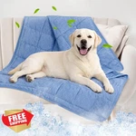 Pick For Life Cooling Blanket 48X62 Deep Blue Pet Summer Cold Mat Large Dog. Fixed Price $68.99.