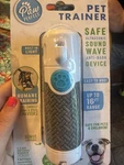 Paw Perfect Pet Trainer Anti-bark Ultrasonic Device Safe And Humane 16 Range. Fixed Price $8.99.
