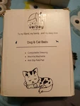 Verzey 30 X 19IN Ultra Soft Grey Dog Bed. Fixed Price $26.51.