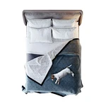 Victoria Orton 100% Waterproof Dog Blanket Bed Cover - 90X90 Inches Sofa & .... Fixed Price $155.05.