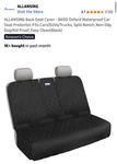Back Seat Cover - 900D Oxford Waterproof Protector, Fits Cars/suvs/t.... Fixed Price $15.00.