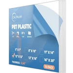 10 Pack Of 12X12 Pet Sheet/plexiglass Panels 0.04 Thick; Use For. Fixed Price $25.04.