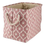 Bone Dry 6192 Pet Storage Collection Lattice Paw Print, Medium Rectangle, Rose. Fixed Price $28.99.