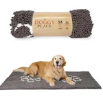 My Doggy Place Microfiber Mat For Muddy Paws, 60"X36" Ash Print. Fixed Price $76.71.