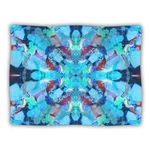 Kess Inhouse Danii Pollehn The Moon And Fox Aqua Blue Pet Blanket, 40 By 30-IN. Fixed Price $19.99.