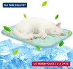 Nwk Pet Cooling Mat -q-max 0.345 Ice Silk For Dogs & Cats Portable. Fixed Price $13.27.