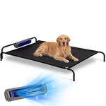 Tailwaggz Elevated Outdoor Bed With Fan - Cooling For Large Dogs,.... Fixed Price $82.07.