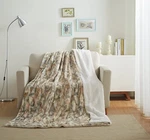 Tache Brown Russian Lynx Luxury Elegant Super Soft Chic Faux Fur Throw Blanket. Fixed Price $33.74.