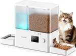 Automatic Cat Feeder And Water Dispenser, Food 36CUPS/8.5L, 2-IN-1. Fixed Price $115.99.