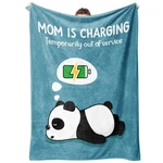 Throw Blanket Super Soft 60 X50 Mom Gifts Napping Travel Craftique Funny Mothers. Fixed Price $51.99.