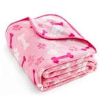 Luxurious Dog 350 Gsm Super Fuzzy Microplush Fleece Pet Blankets For .... Fixed Price $25.78.