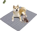 Microcosmos Summer Cooling Mat & Sleeping Pad- Water Absorption (grey, 28" X 22). Fixed Price $10.49.