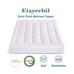 Eiayeebil Twin Xl Extra Thick Mattress Topper Deep Pocket Down Alternative White. Fixed Price $59.00.